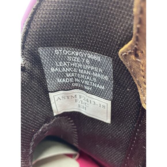 Justin WANETTE GY9980 Women's NEW Waterproof Steel-Toe Boot Brown US Size 7 - Picture 10 of 11